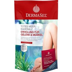 Verpackung von Totes Meer Badesalz für Gelenk- und Muskelentspannung.